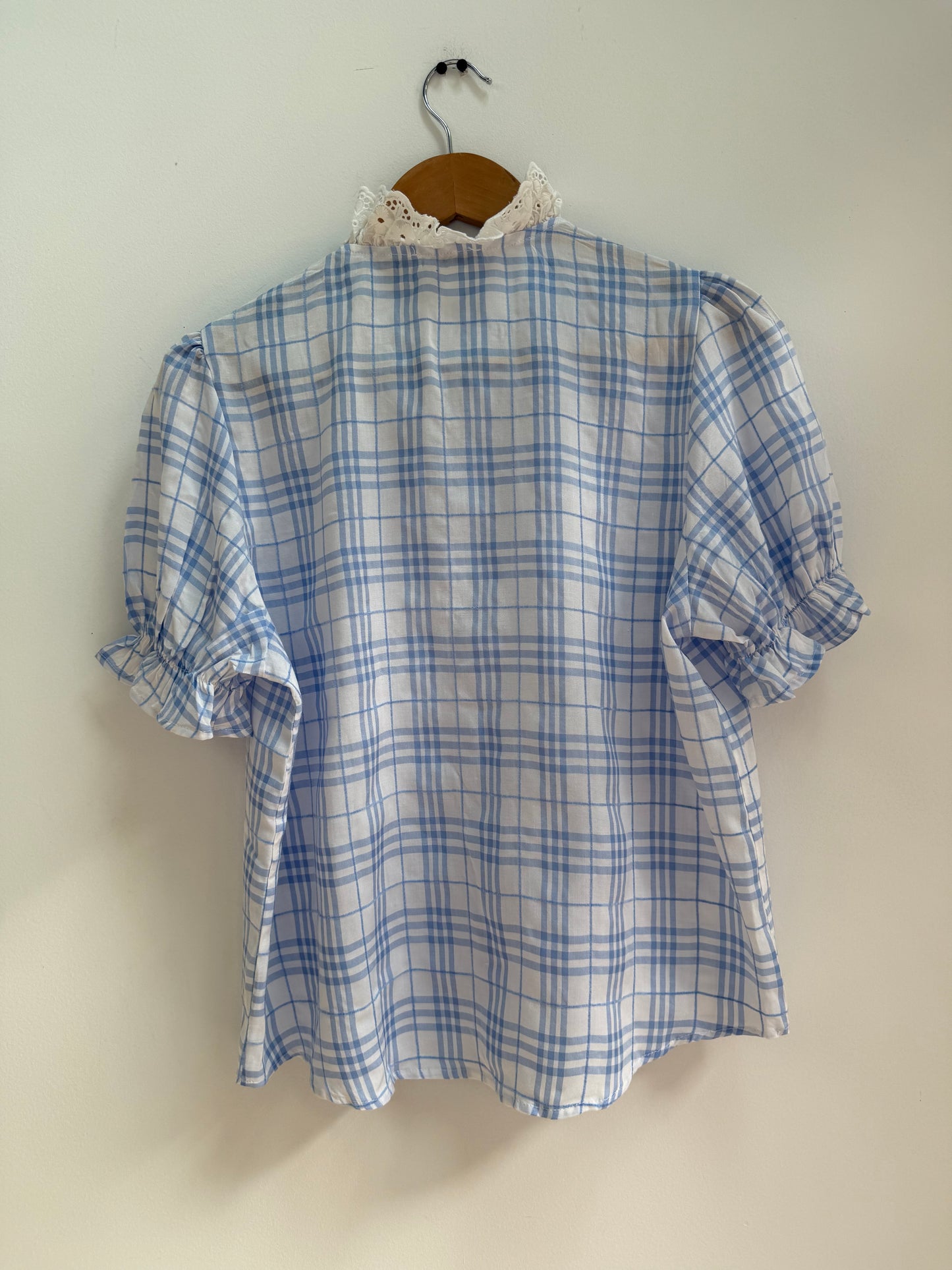 Chemise manches courtes à carreaux