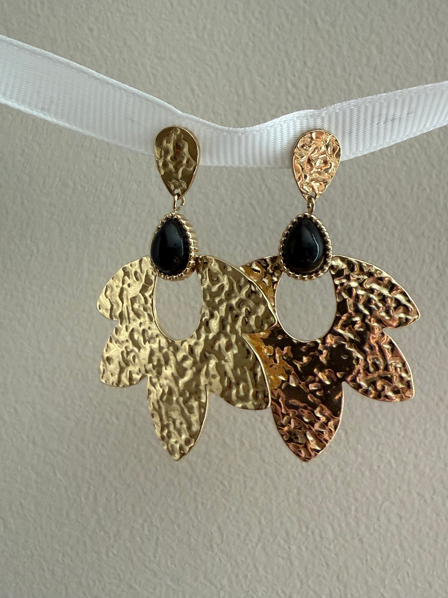 Boucles d'oreilles pendantes style bohème chic