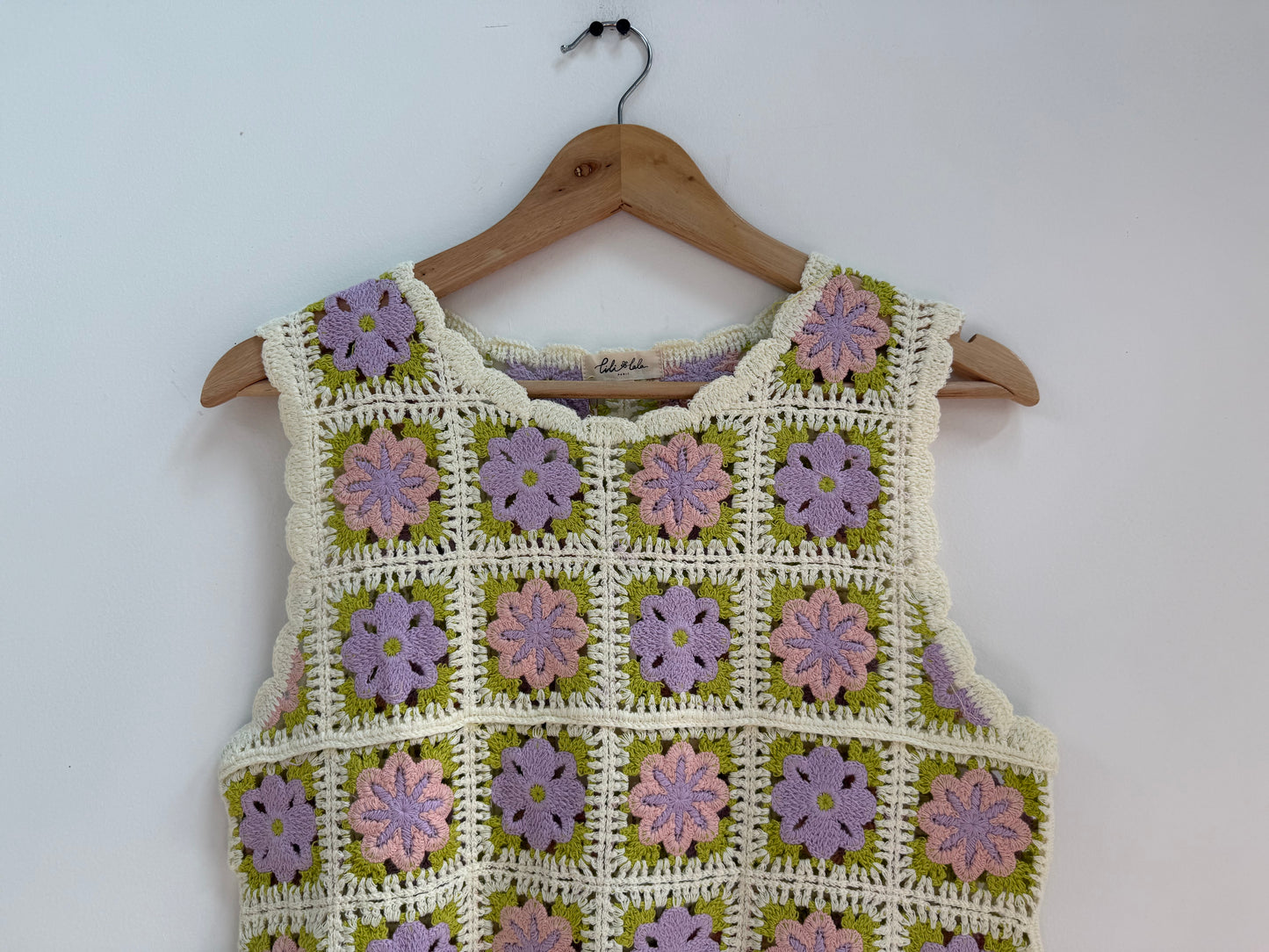 Débardeur crochet LILAS
