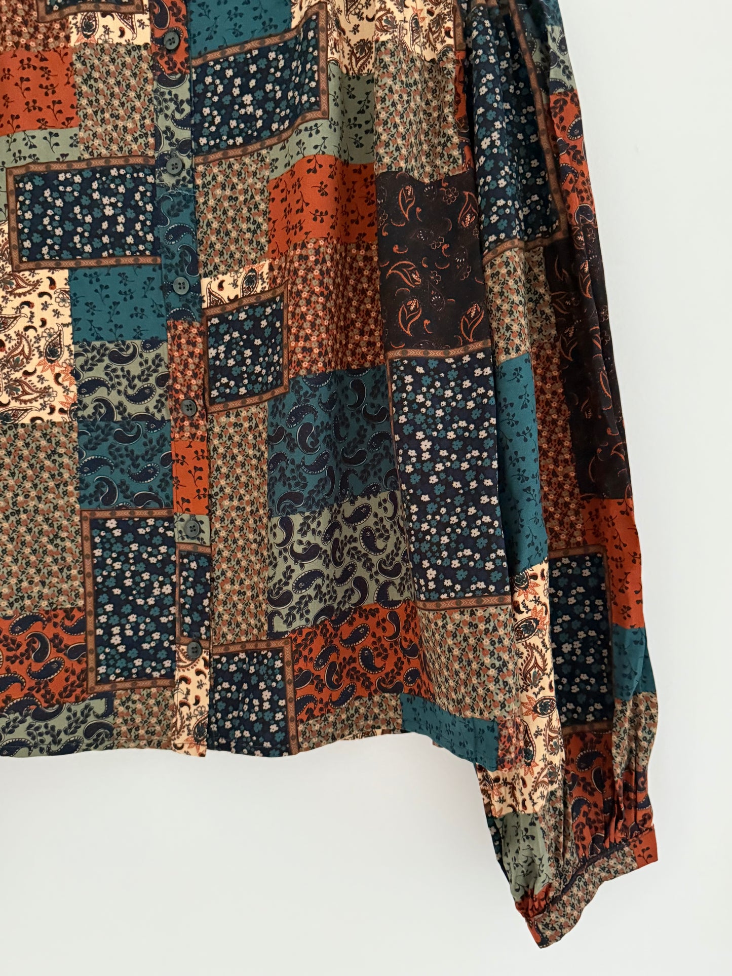 Blouse patchwork