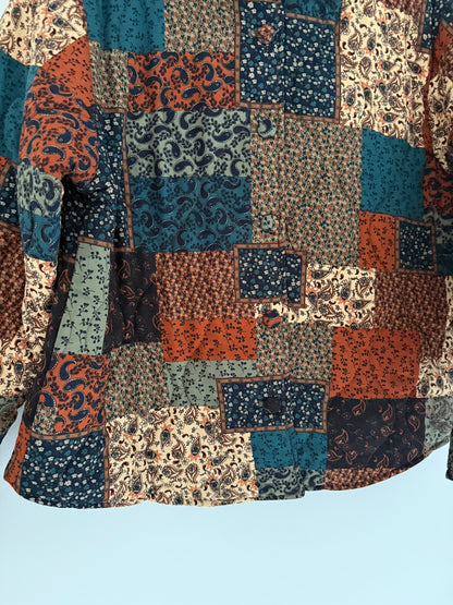 Veste matelassée patchwork