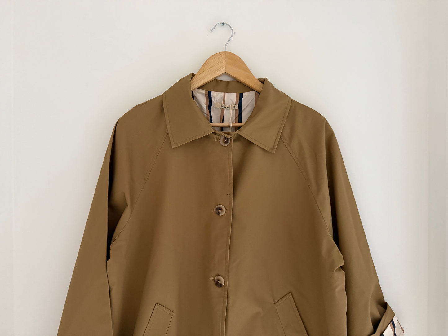 Trench long camel