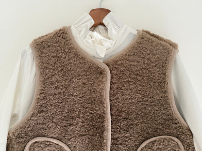 Chemise avec grand col blanche
