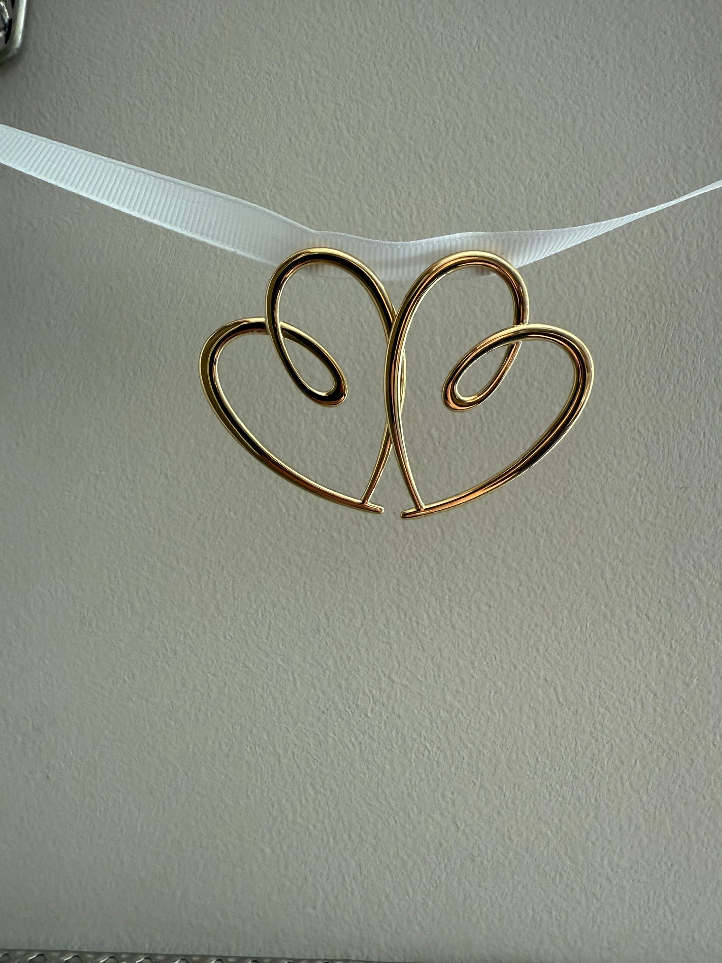 Boucles d'oreilles forme coeur