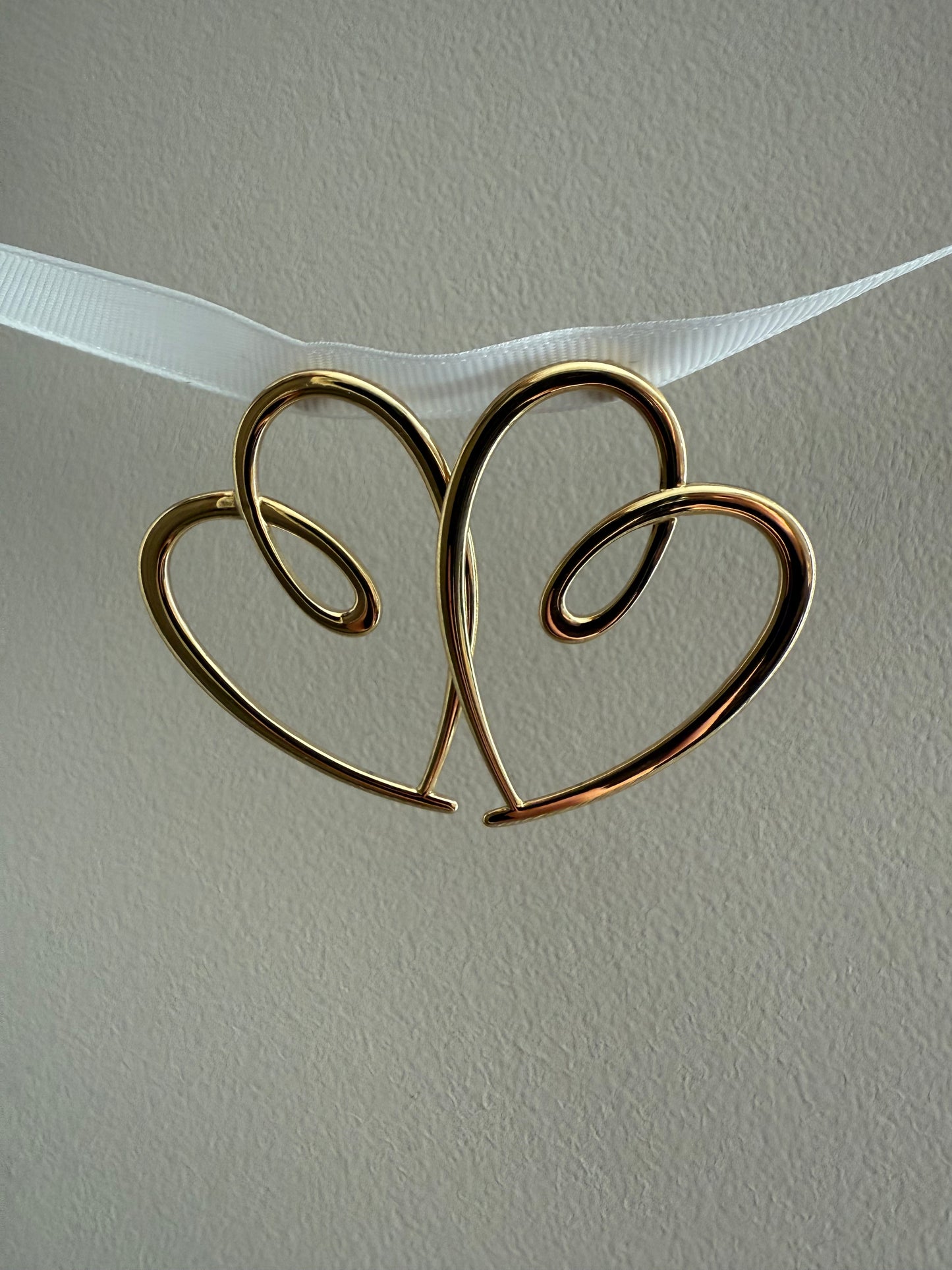 Boucles d'oreilles forme coeur
