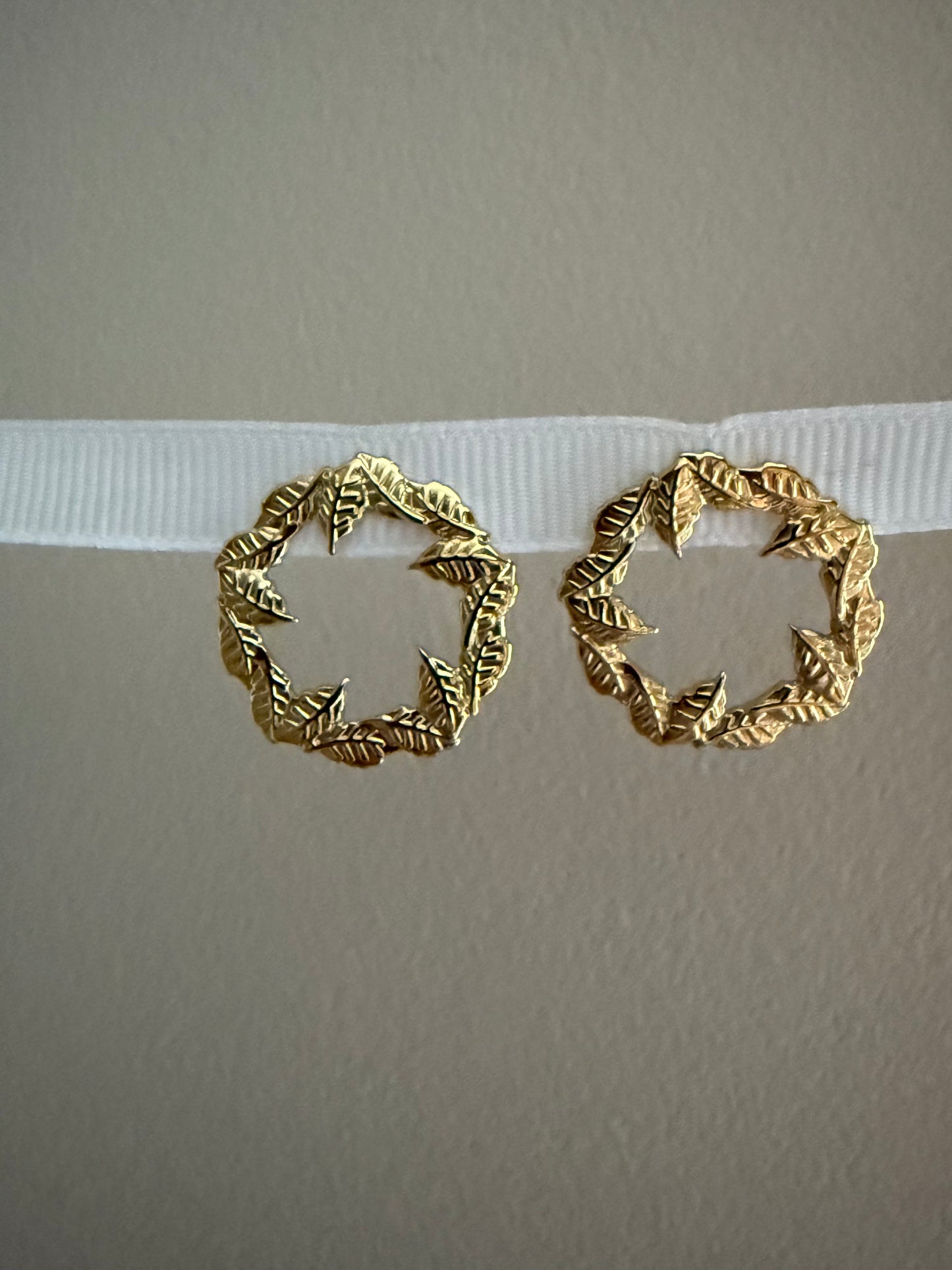 Boucles d'oreilles en forme cercle
