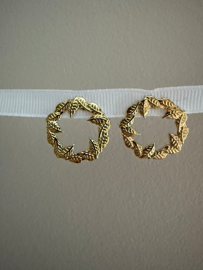 Boucles d'oreilles en forme cercle