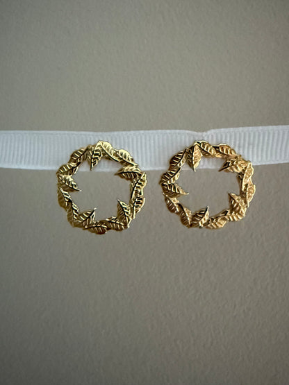 Boucles d'oreilles en forme cercle